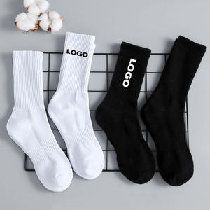 High Quality Cotton Men logo Unisex Bamboo Compression Sports <b>Grip</b> Ankle <b>Custom</b> Cotton Crew <b>Socks</b> - Product Image 1