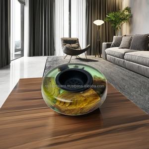 Quemador de incienso de madera de resina epoxi de Oriente Medio religioso Bakhoor Mubkhar aromático regalo corporativo para difusor de Ramadán - Product Image 5