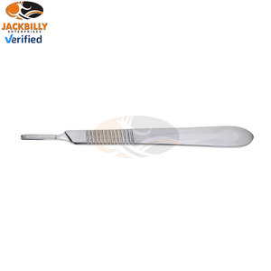 ใบมีดผ่าตัดแบบใช้มือทำจากเหล็กกล้าไร้สนิม บรรจุแยกชิ้น ปลอดเชื้อ ใช้ครั้งเดียว คมกริบ ระดับศัลยกรรม ได้รับการรับรองมาตรฐาน MOL - Product Image 5