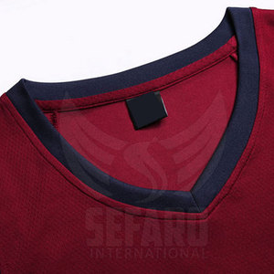 Uniforme de basket-ball léger, style unique, couleur unie, résistant, pour adulte - Product Image 3