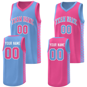 Maillot de basketball réversible style vintage en maille, débardeur d'entraînement personnalisé, double face, coupe oversize, pour le sport - Product Image 1