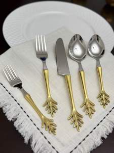 Juego de servicio de ensaladas de madera y plata, fabricante y proveedor de la India, gran oferta - Product Image 5