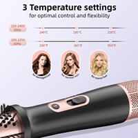 Fer à boucler automatique professionnel avec technologie PTC à température constante pour des boucles ondulées longue durée et rebondissantes