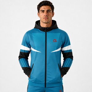Blouson Bomber Signature pour Homme – Veste Extérieure Moderne et Sophistiquée en Toile avec Capuche, Anti-UV et Respirante pour le Quotidien - Product Image 1