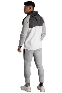 ชุดวอร์มกีฬาแฟชั่นใหม่คอปกเสื้อมีฮู้ดสำหรับวิ่งออกกำลังกายฤดูหนาวโลโก้ได้ตามต้องการ - Product Image 3