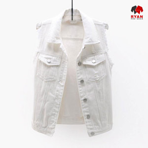 Chaleco Vaquero Personalizado Ryan Pro Gear para Hombre, Tela Cómoda y Transpirable con Logotipo Personalizado, Diseño OEM - Product Image 5