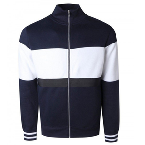 2026Custom Men's Streetwear Hoodie High Quality French Terry Cotton Faded Double-Ended Zipper Water Wash Front Logo - Product Image 5