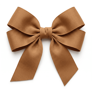 ซัพพลายเออร์ริบบิ้นผ้าสีน้ำตาลแทนขนาด 25 มม. สำหรับงานออกแบบเครื่องประดับแฟชั่น งานตกแต่งเบาะ งานฝีมือ DIY และการใช้สำหรับห่อของขวัญ - Product Image 1