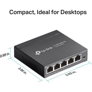 Switch di Rete Non Gestito TL-SG105S-M2 a 5 Porte Multi-Gigabit 2.5G Ethernet con Plug & Play per la Divisione Ethernet da Scrivania - Product Image 2
