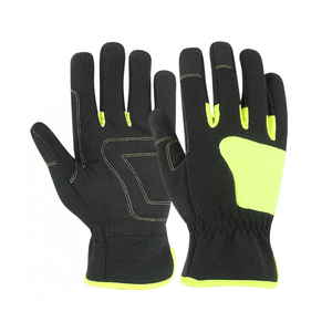 Guantes de Mecánico de Cuero Vacuno Transpirable al Mejor Precio, Guantes de Seguridad Antideslizantes con Pantalla Táctil para Trabajadores Mecánicos - Product Image 4