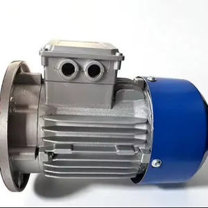 Moteur électrique industriel à induction triphasé haute efficacité avec montage à bride et boîtier en aluminium durable pour utilisation en machine. - Product Image 1
