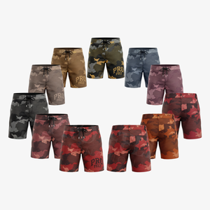 Short de sport personnalisé à motif imprimé 100 % coton, sublimation, entraînement, décontracté, été, taille mi-haute, séchage rapide, respirant, fitness, combat - Product Image 1