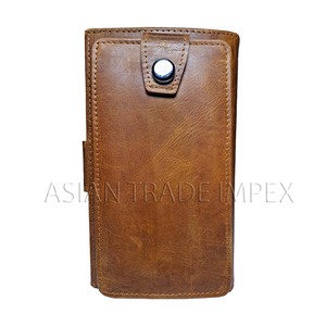 Portefeuille en cuir véritable durable pour homme, design classique vintage, cuir de haute qualité, portefeuille long, plusieurs emplacements pour cartes, logo personnalisé, vente en gros - Product Image 5