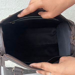 Stylish Western Hair On Cowhide Leather Speedy Duffel <b>Bag</b> Luxury Turquoise Concho <b>Stud</b> Design Crossbody Travel Shoulder Handbag - Product Image 6