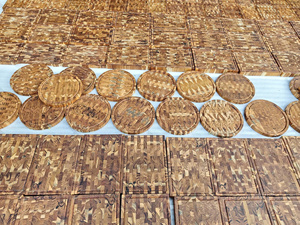 Planche à découper en bois de teck avec logo personnalisé, planche à découper haut de gamme en bois massif, fabricant d'articles de cuisine, vente en gros - Product Image 5