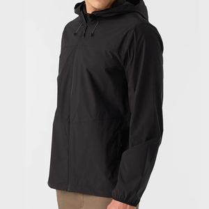 Chaqueta Cortavientos Impermeable con Capucha para Hombre, Plegable, de Lona, con Impresión de Logotipo Personalizado, Diseñada para Ciclismo, Running y Actividades al Aire Libre - Product Image 6