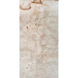 Sanjayani TSF Inde, design moderne, placage de pierre flexible translucide blanc ardoise de qualité supérieure, surface polie, anti-acide, anti-érosion - Product Image 2