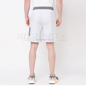 <b>Mens</b> <b>White</b> Quick Dry <b>Shorts</b> Mid Waist Drawstring Side Pockets Casual Sport Activewear Lightweight Breathable Running <b>Shorts</b> - Product Image 4