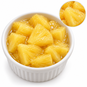 Fabricante de Vietnam Ofrece Trozos de Piña Enlatados de Primera Calidad, Sabrosos y a un Precio Competitivo, Empacados en Latas de Varios Tamaños - Product Image 1