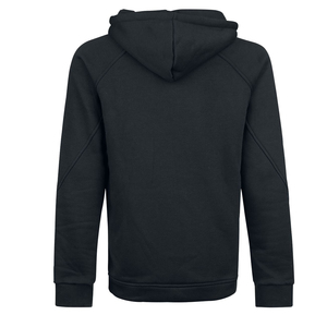 Custom Men's Casual Sports 100% Polyester <b>Fleece</b> Breathable <b>Black</b> Plain Hip Hop Graphic Street Hoodie - Product Image 2