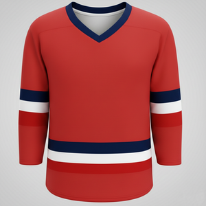 Jersey de Hockey sobre Hielo Unisex de Alta Calidad, Transpirable, 100% Poliéster, con Nombre de Equipo Personalizable - Product Image 2