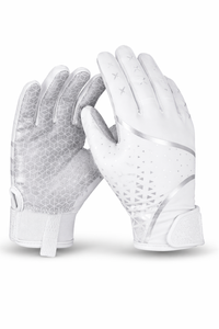 Gants de football américain pour receveur, paume en silicone antidérapante, légers, respirants, ajustement parfait, contrôle tactile, prêts pour l'entraînement et le jeu sur le terrain - Product Image 3