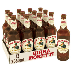Bière Lager Premium Italienne Authentique Birra Moretti 2026, Bouteilles de 330 ml, Cartons de 24 pour la Distribution en Gros aux Supermarchés - Product Image 2