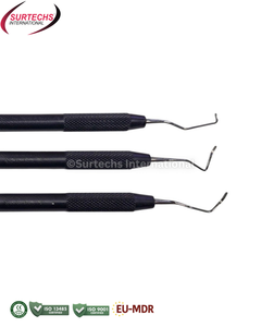 Juego de Escaladores para Implantes Surtechs, 3 Piezas, Acero Inoxidable, Instrumento Manual para el Mantenimiento de Implantes Dentales, Clase II, Quirúrgico Dental - Product Image 6