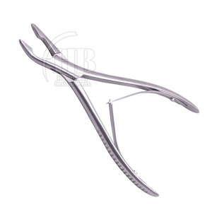 Rongeurs chirurgicaux manuels en acier inoxydable robuste certifiés CE pour interventions orthopédiques – Qualité professionnelle médicale - Product Image 3