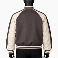Veste universitaire pour homme de haute qualité, broderie personnalisée, veste de baseball, fabricant