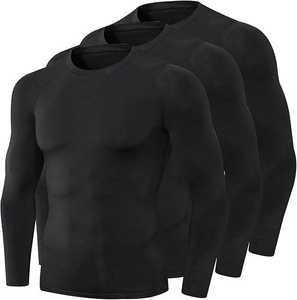 Chemises de compression de haute qualité pour la musculation et le fitness, respirantes, pour hommes - Product Image 1