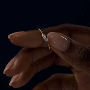 ZAWO HOUSE <b>925</b> Sterling <b>Silver</b> Unisex Vintage Pear Moissanite Engagement <b>Ring</b> Freshwater Pearl Gold Plating Luxury Pave Setting - Product Image 6