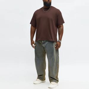 Camiseta Personalizada con Serigrafía de Logotipo, 100% Algodón Suave, Camiseta Personalizada de Talla Grande, Camisetas Lisas de 200 GSM para Hombre - Product Image 5