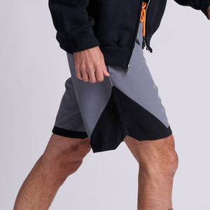 Pantalones Cortos de Hombre de Color Sólido con Cordón Ajustable, Cintura Media, Estilo Casual, Tejido de Tela, Impresión Digital Ecológica, Servicio OEM - Product Image 6