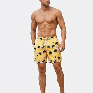 Sublimation Printed Casual Quick Dry Breathable Elastic Waist Swimming Beach Shorts Fitness Swimwear Boardshorts Swim <b>Trunks</b> <b>Men</b> - Product Image 2