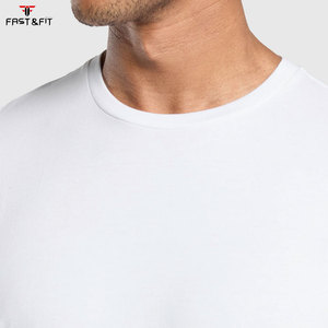 Camiseta de Verano de Manga Corta para Hombre, de Algodón, Lisa, Tejida, 180 Gramos, Informal - Product Image 5