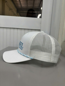 Casquette de camionneur pour adulte, fabriquée au Vietnam, avec broderie personnalisée, 6 panneaux, profil moyen, en maille respirante, avec cordon, pour mariages, casquette de mariage tendance - Product Image 4