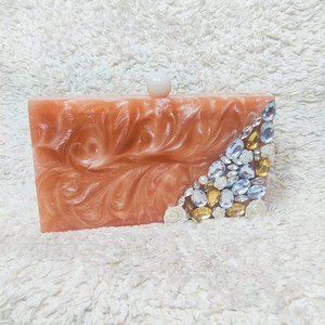 Nuevo Diseño de Bolso de Mano de Resina para Mujer, Bolso de Mano Tipo Clutch de Resina para Mujer, Bolso de Mano para Fiesta de MULTI CRAFT - Product Image 6