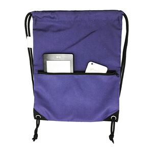 Bolsa deportiva de poliéster impermeable con cordón, Unisex, disponible en varios colores - Product Image 4