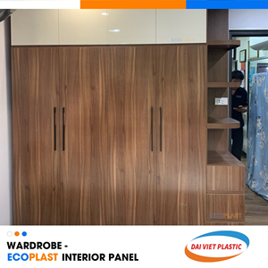 Armario resistencia al fuego a prueba de termitas PVC Panel Interior Vietnam muebles exportación experto - Product Image 1