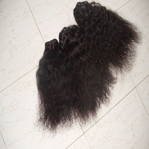 Cabello Humano Virgen Remy Indio Seven Hills Pre-Adherido con Ondas Corporales, Doble Trama a Máquina, Puntas Gruesas, 4 Onzas, Color Natural Andhra - Product Image 3