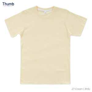เสื้อยืด Thumb Premium Blanks ขายส่ง ผ้าฝ้าย 100% เสื้อยืดเรียบแขนสั้นลำลองสำหรับผู้ชาย คุณภาพสูงจากประเทศไทย - Product Image 4
