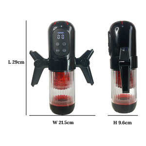 Masturbador automático multifunción recargable con asa y funda de tacto suave, juguete sexual masculino. - Product Image 4