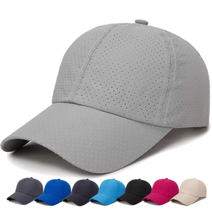 Gorra de Béisbol Unisex Personalizada de 6 Paneles, Transpirable y Perforada, Gorra Deportiva Ligera de Malla, Múltiples Colores - Product Image 1