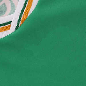 เสื้อผ้าโพลีเอสเตอร์ 100% ระบายอากาศได้ดี น้ำหนักเบา พิมพ์ลายแบบซับลิเมชั่น สำหรับผู้ใหญ่ ขายส่ง ออกแบบโลโก้ตามสั่งสำหรับสโมสรในไอร์แลนด์ - Product Image 5