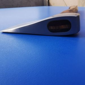 Hache Viking de qualité supérieure, personnalisable, de qualité industrielle, nouveau design, hache en acier inoxydable pour l'extérieur avec manche en bois, en vente - Product Image 6