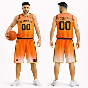 Uniforme de basket-ball de haute qualité 100% polyester, uniforme de sport de qualité supérieure, sur mesure, nouveau design, service OEM - Product Image 1