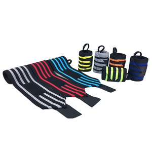 Custom High Quality Elastic Wrist Wraps GRIPPY Heavy Strength Powerlifting Wrist Brace Support Gym Wrist Wraps - Product Image 1