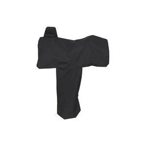 Housse de selle de cheval en feutre non tissé noir, imperméable et anti-poussière - Product Image 6