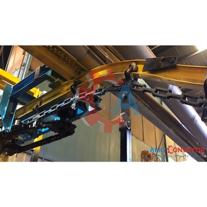 รางลำเลียงเหนือศีรษะแบบ I-Beam X-678 ปรับความเร็วได้ วัสดุเหล็กอ่อน ใหม่ ออกแบบอัตโนมัติตามสั่ง - Product Image 1
